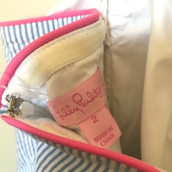 Lilly Pulitzer Ladybug Seersucker Dress Sz. 2 - Picture 7 of 7